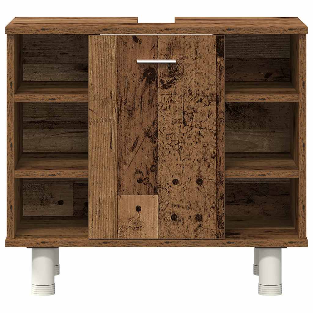 Ensemble de meubles salle de bain 4 pcs bois d'ingénierie