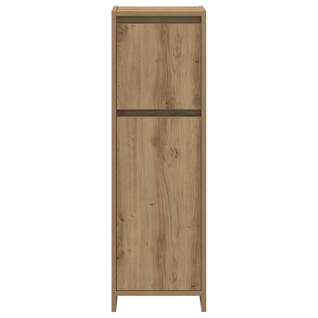 Ensemble de meubles salle de bain 3 pcs bois d'ingénierie