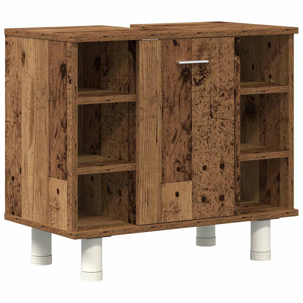 Ensemble de meubles salle de bain 3 pcs bois d'ingénierie