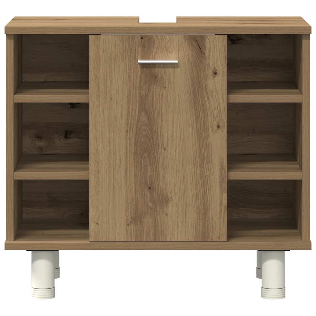 Ensemble de meubles salle de bain 3 pcs bois d'ingénierie