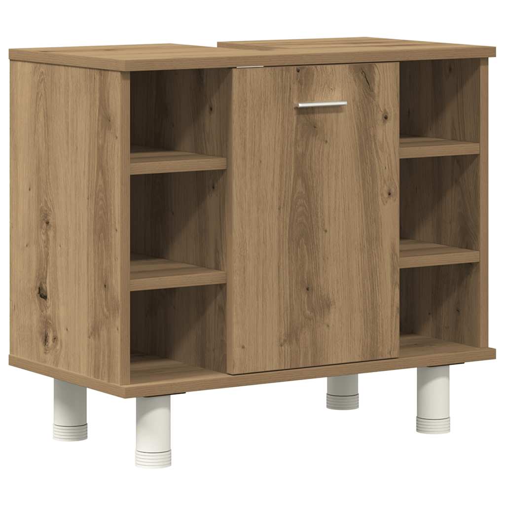 Ensemble de meubles salle de bain 3 pcs bois d'ingénierie
