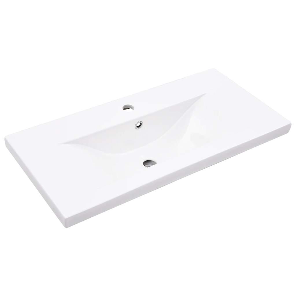 Ensemble de meubles salle de bain 2 pcs bois d'ingénierie
