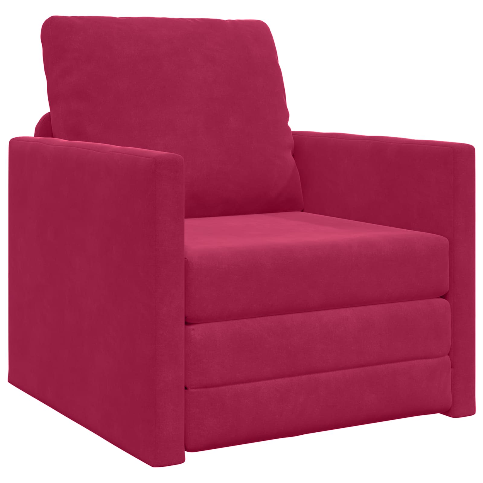 Canapé-Lit Bordeaux 74 x 77 x 81 cm Velours