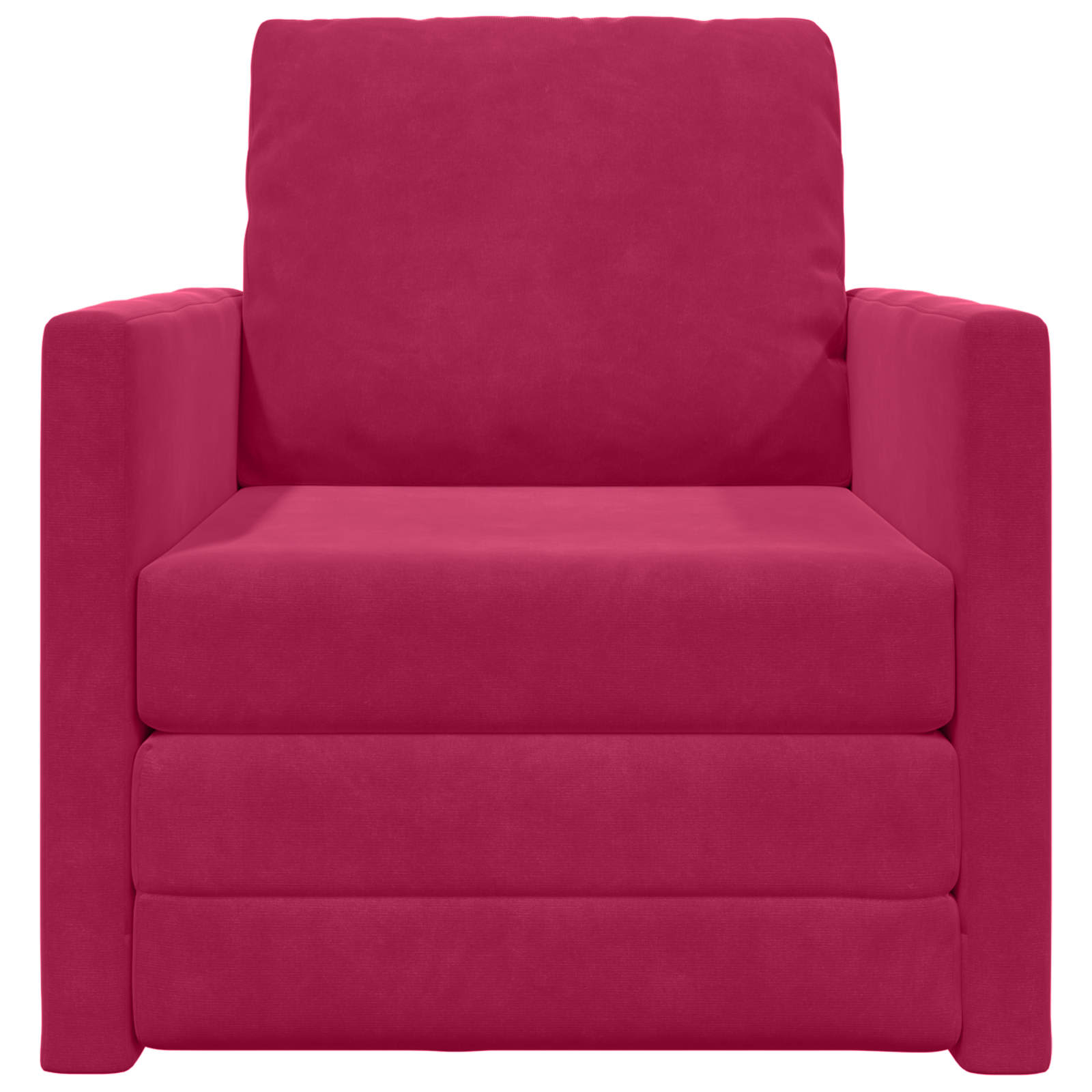 Canapé-Lit Bordeaux 74 x 77 x 81 cm Velours
