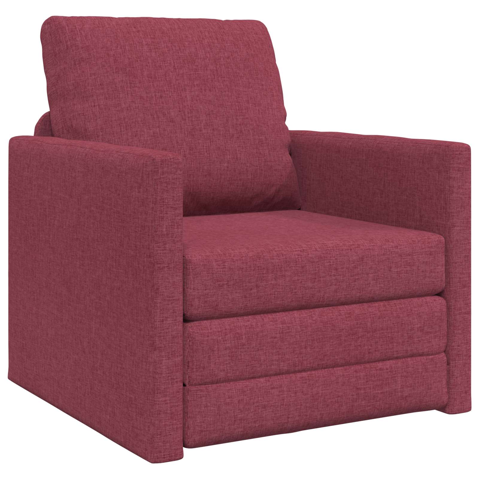 Canapé-Lit Bordeaux 74 x 77 x 81 cm tissu