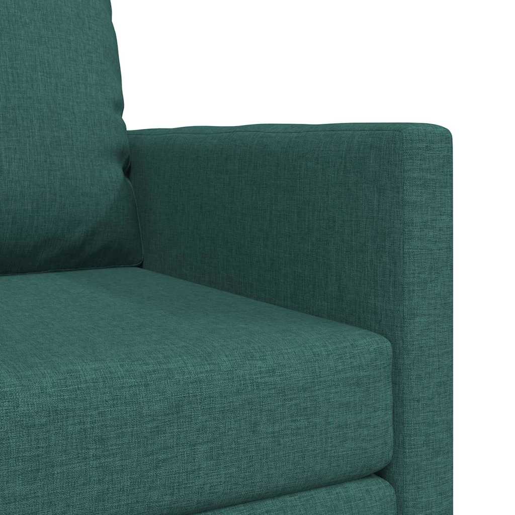 Canapé-lit avec coussin Vert foncé 74 x 77 x 81 cm tissu - XIOS