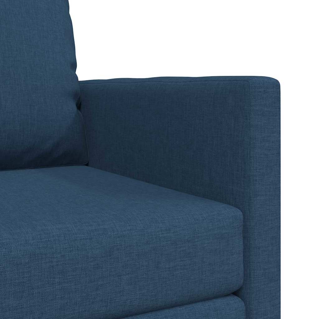 Canapé-lit avec coussin Bleu 74 x 77 x 81 cm tissu - XIOS