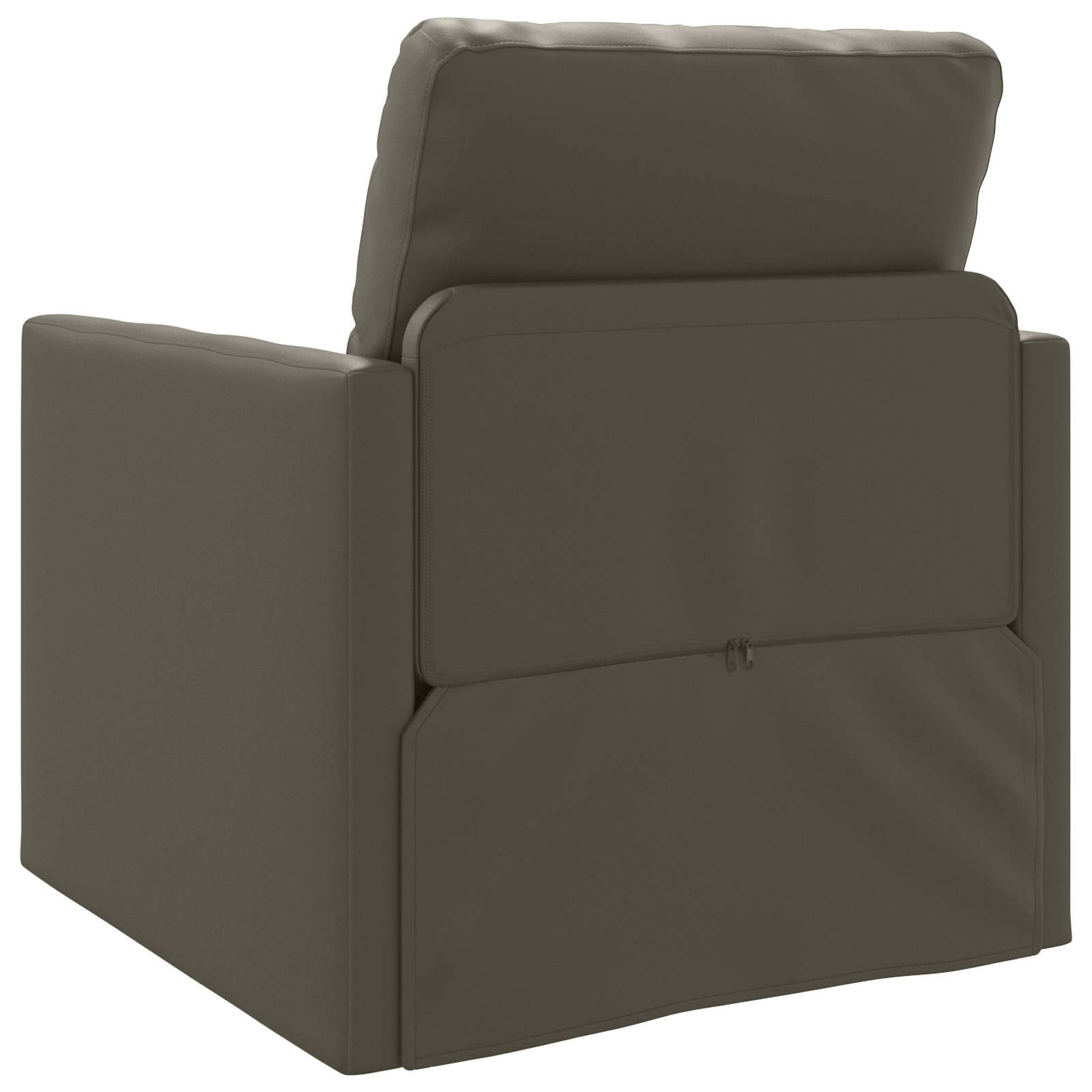 Canapé-Lit 60cm Gris Simili cuir - XIOS