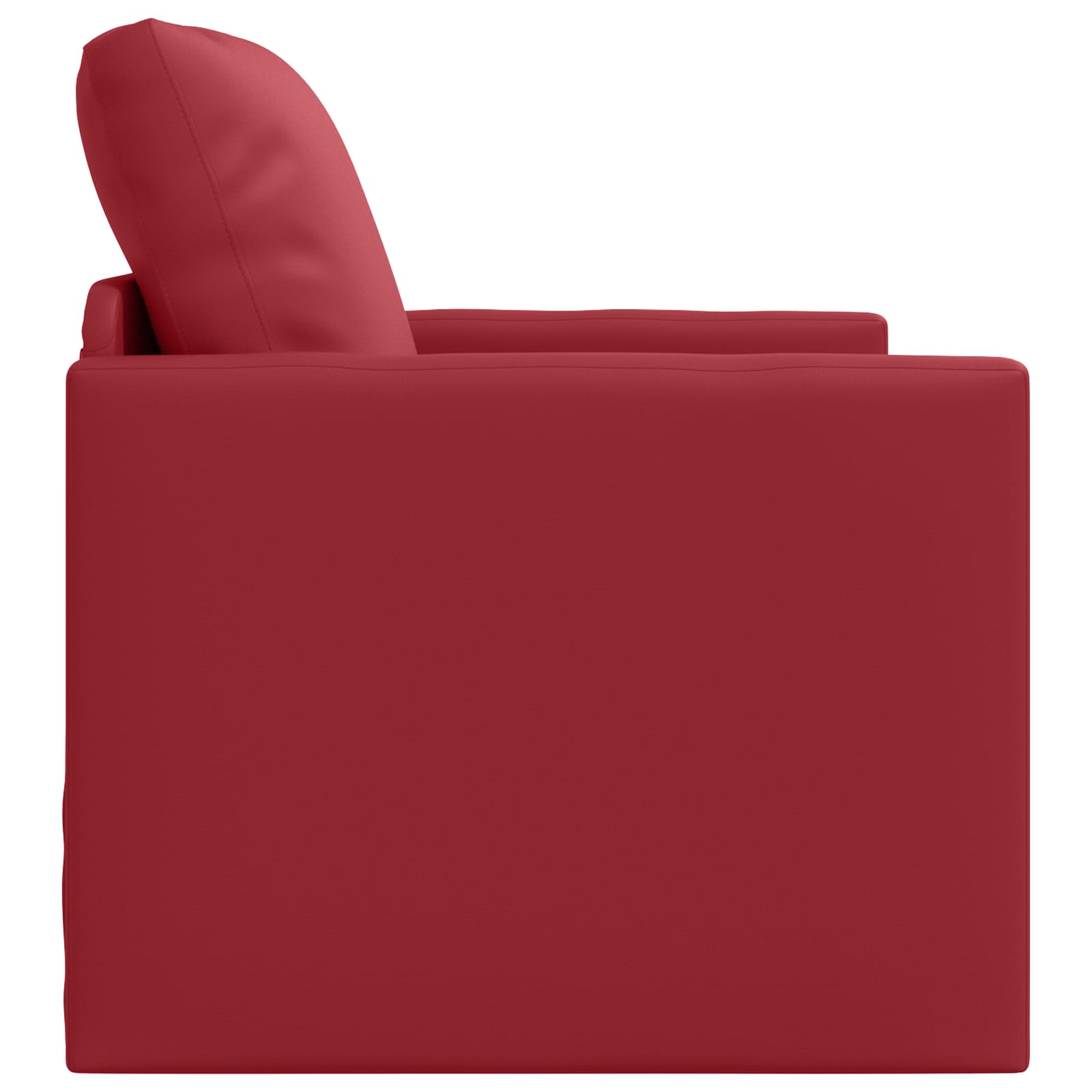 Canapé-Lit 60cm Bordeaux Simili cuir - XIOS