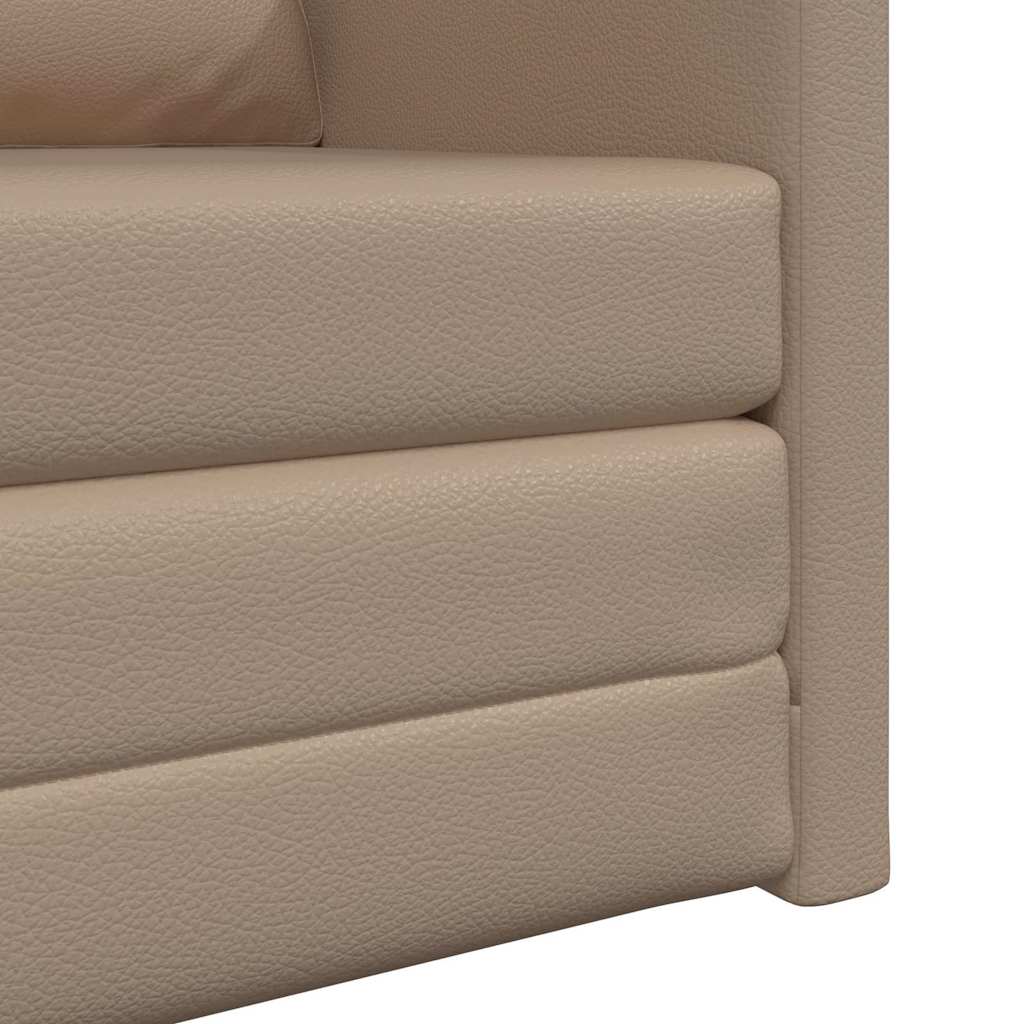 Sofa Lit de Sol Cappuccino 74 x 77 x 81 cm Faux cuir - XIOS
