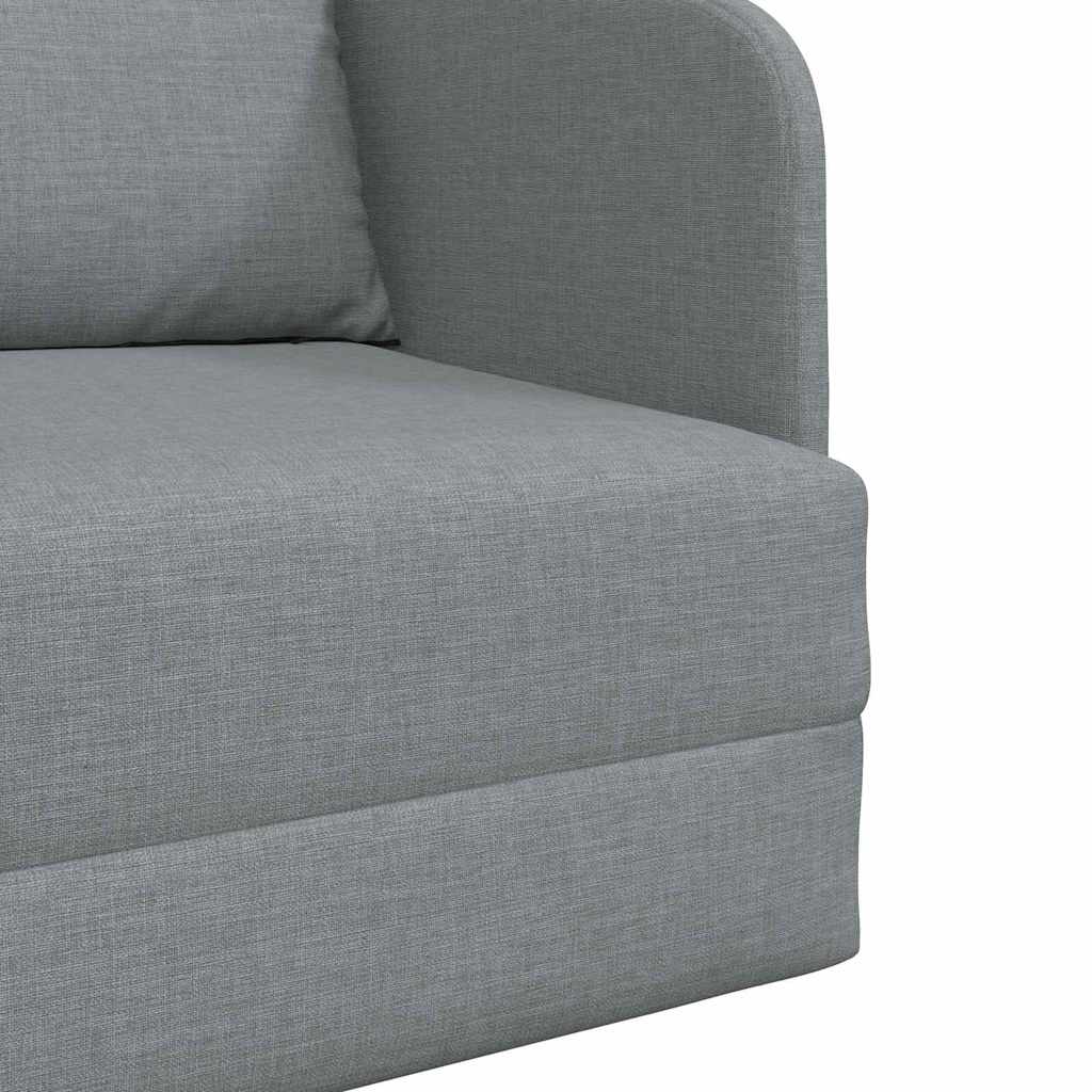 Canapé-Lit Gris clair 65 x 80 x 83 cm tissu - XIOS
