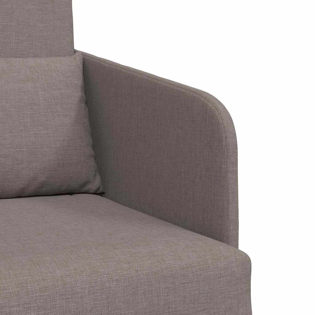 Canapé-Lit Taupe 65 x 80 x 83 cm tissu - XIOS