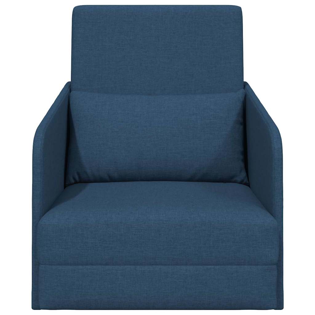 Canapé-Lit Bleu 65 x 80 x 83 cm tissu - XIOS
