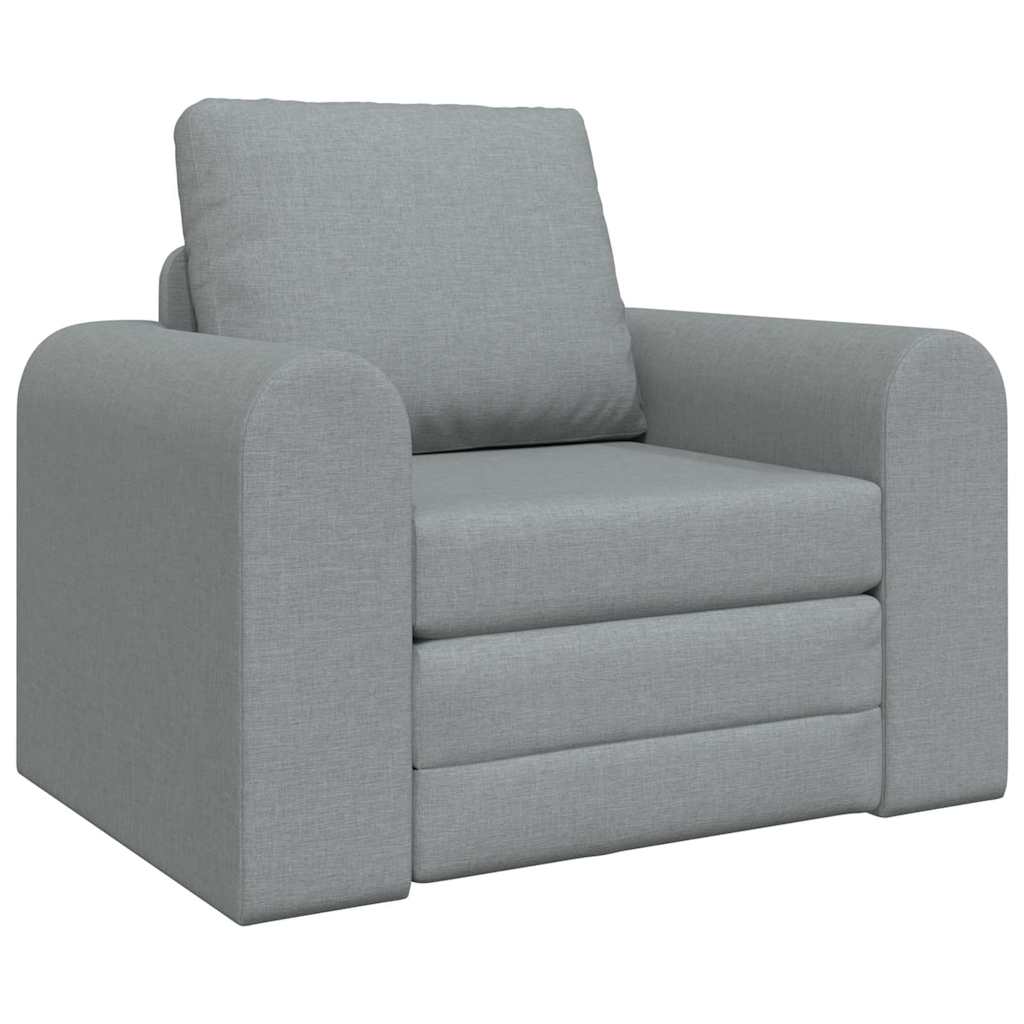 Canapé-Lit Gris clair 98 x 71 x 83 cm tissu - XIOS