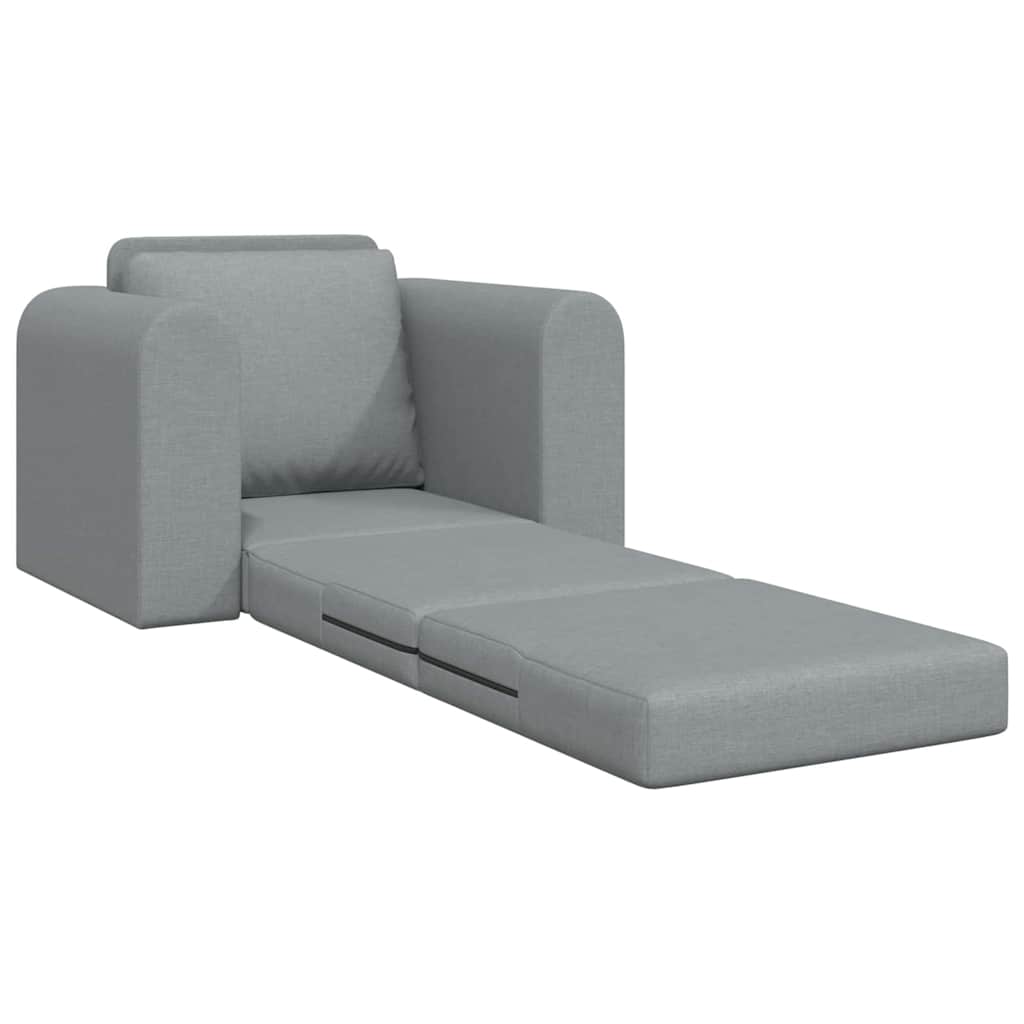 Canapé-Lit Gris clair 98 x 71 x 83 cm tissu - XIOS