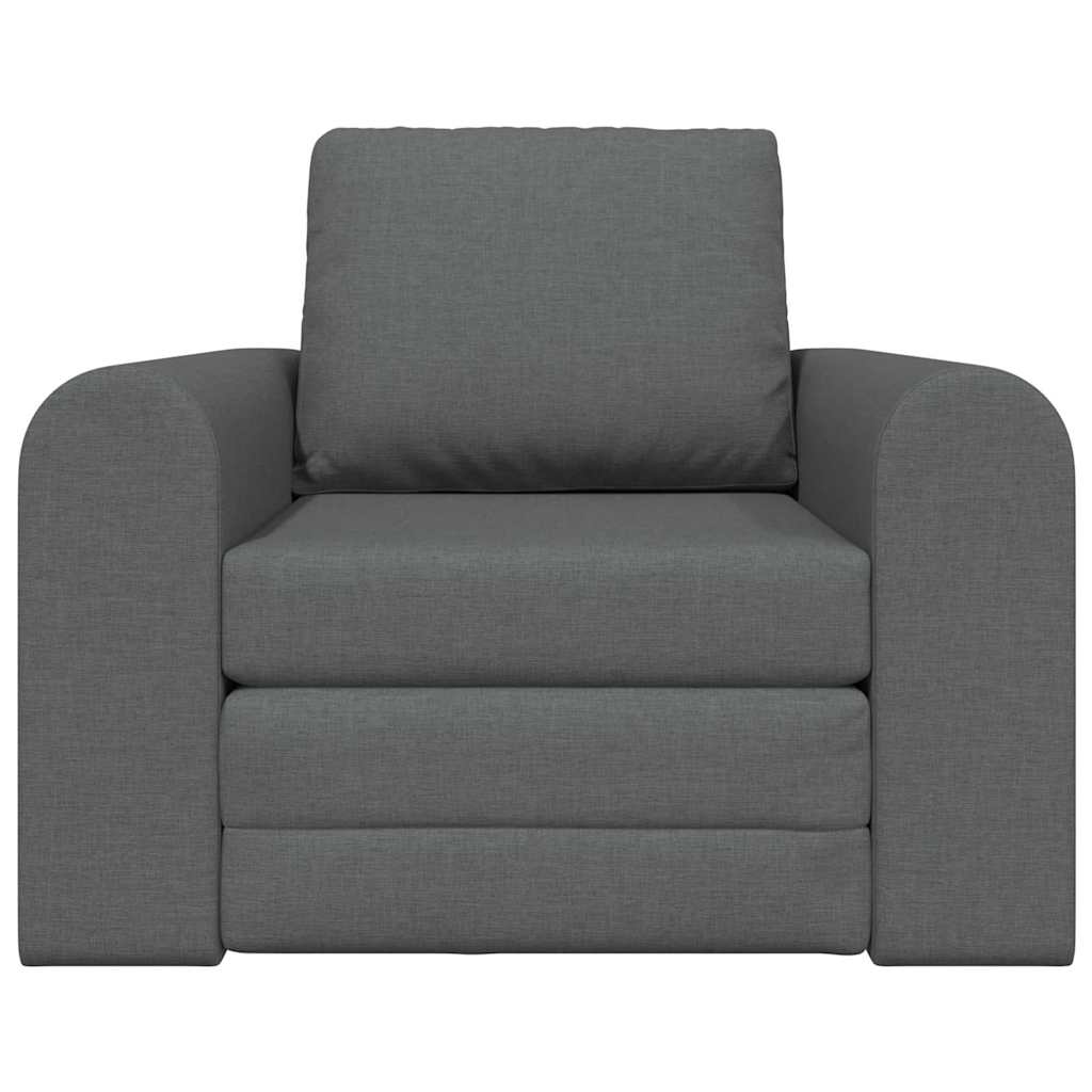 Canapé-Lit Gris foncé 98 x 71 x 83 cm tissu - XIOS