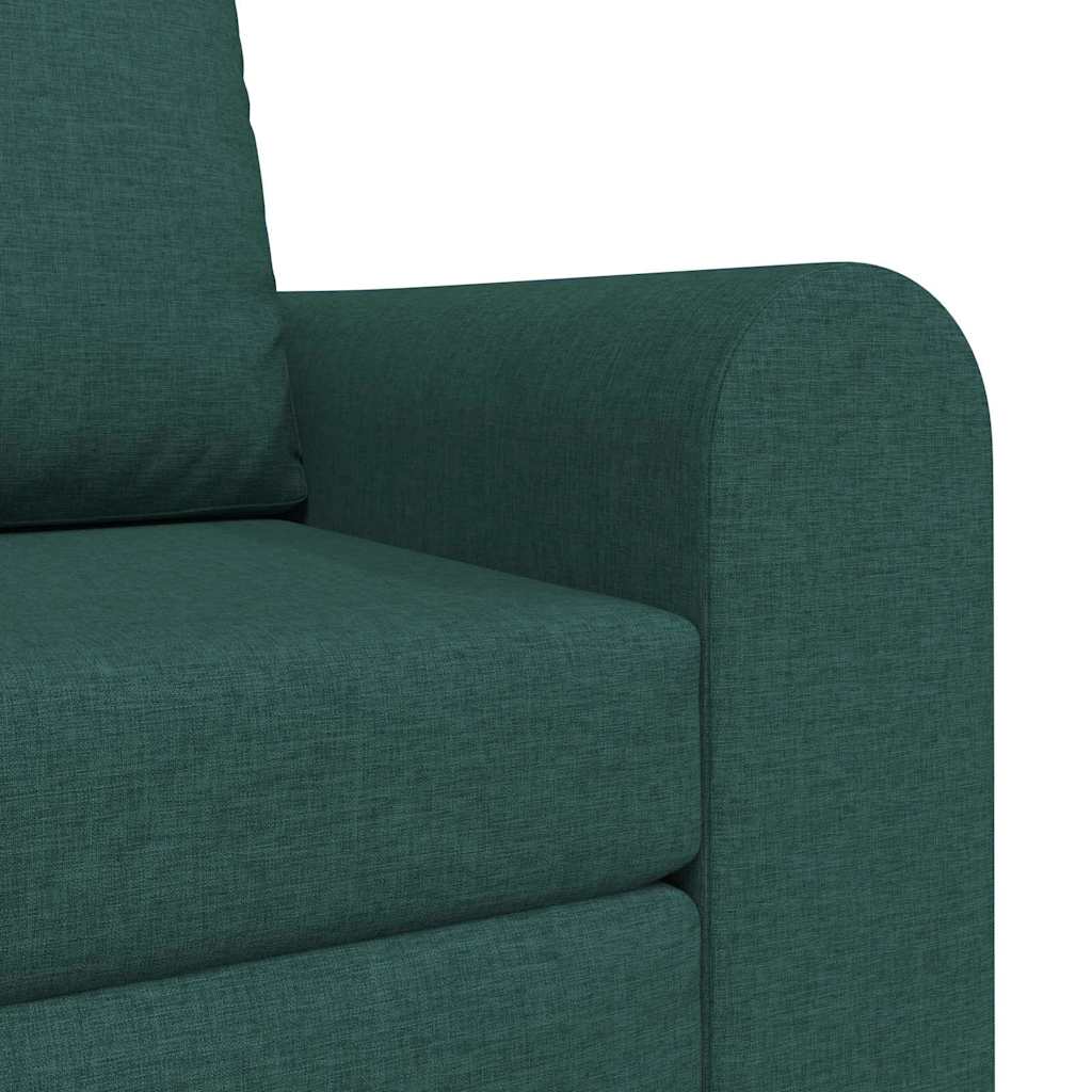 Canapé-Lit Vert foncé 98 x 71 x 83 cm tissu - XIOS