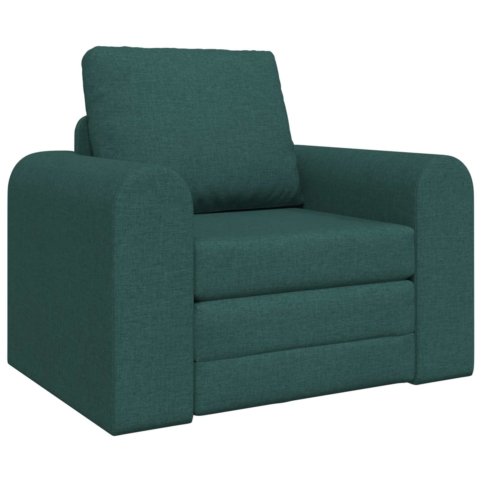 Canapé-Lit Vert foncé 98 x 71 x 83 cm tissu - XIOS