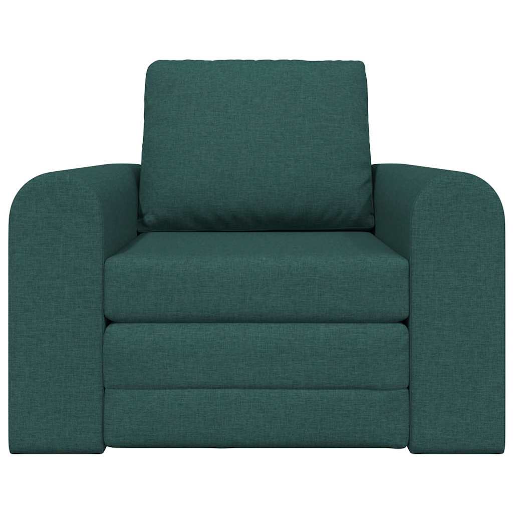 Canapé-Lit Vert foncé 98 x 71 x 83 cm tissu - XIOS