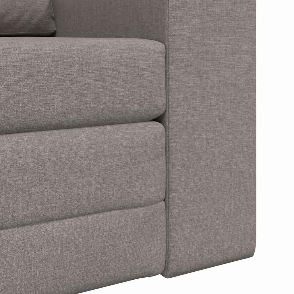 Canapé-Lit Taupe 98 x 71 x 83 cm tissu - XIOS
