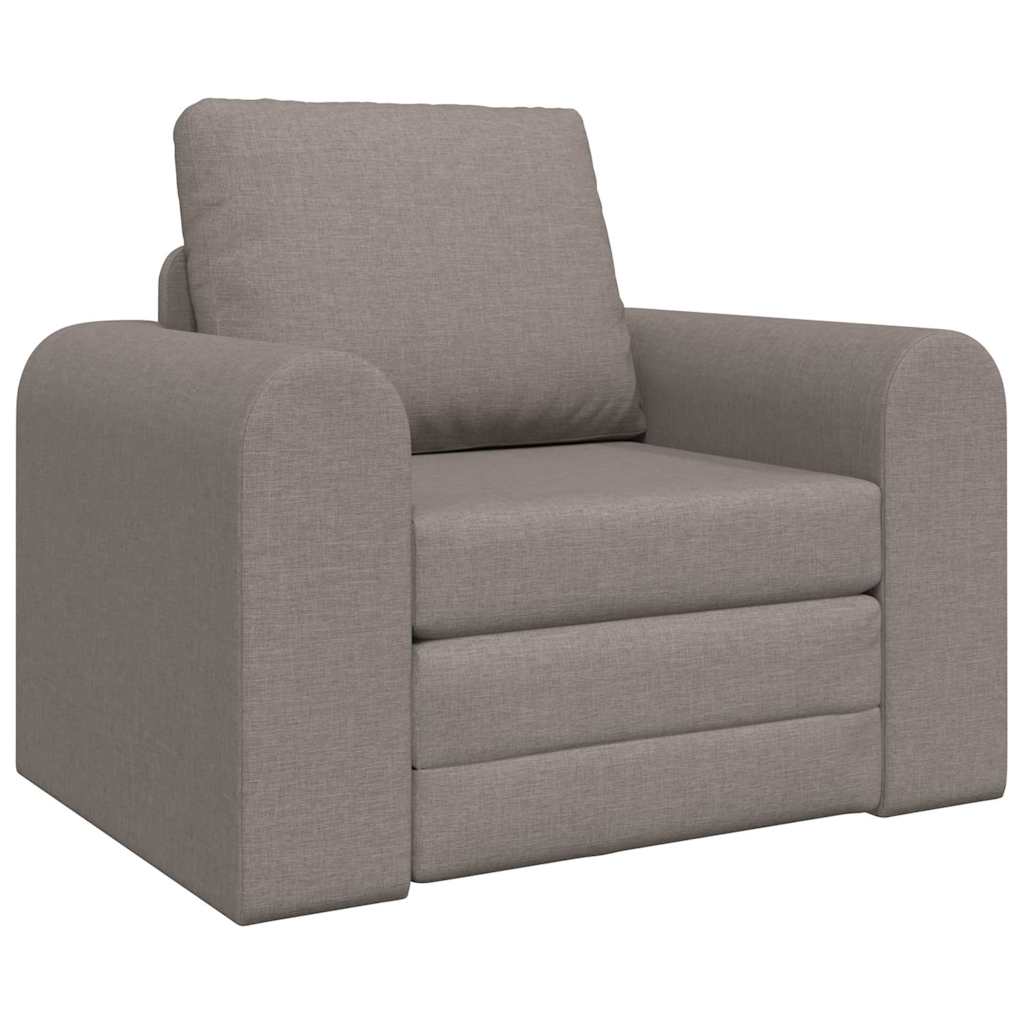 Canapé-Lit Taupe 98 x 71 x 83 cm tissu - XIOS