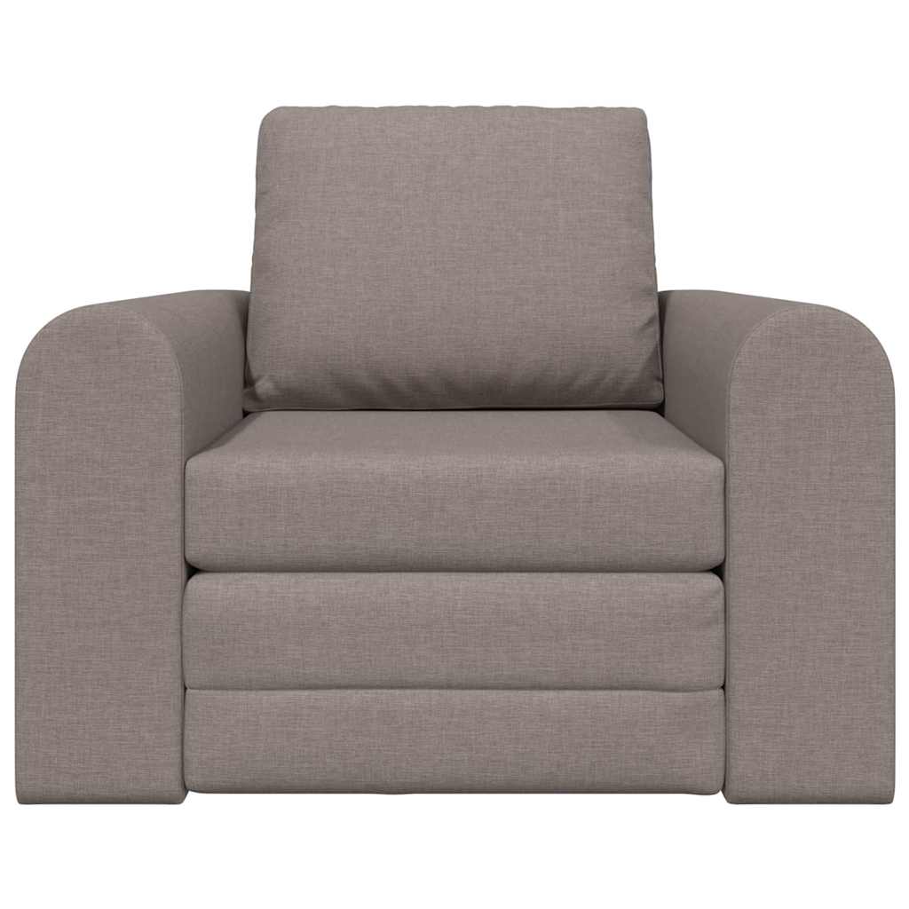 Canapé-Lit Taupe 98 x 71 x 83 cm tissu - XIOS
