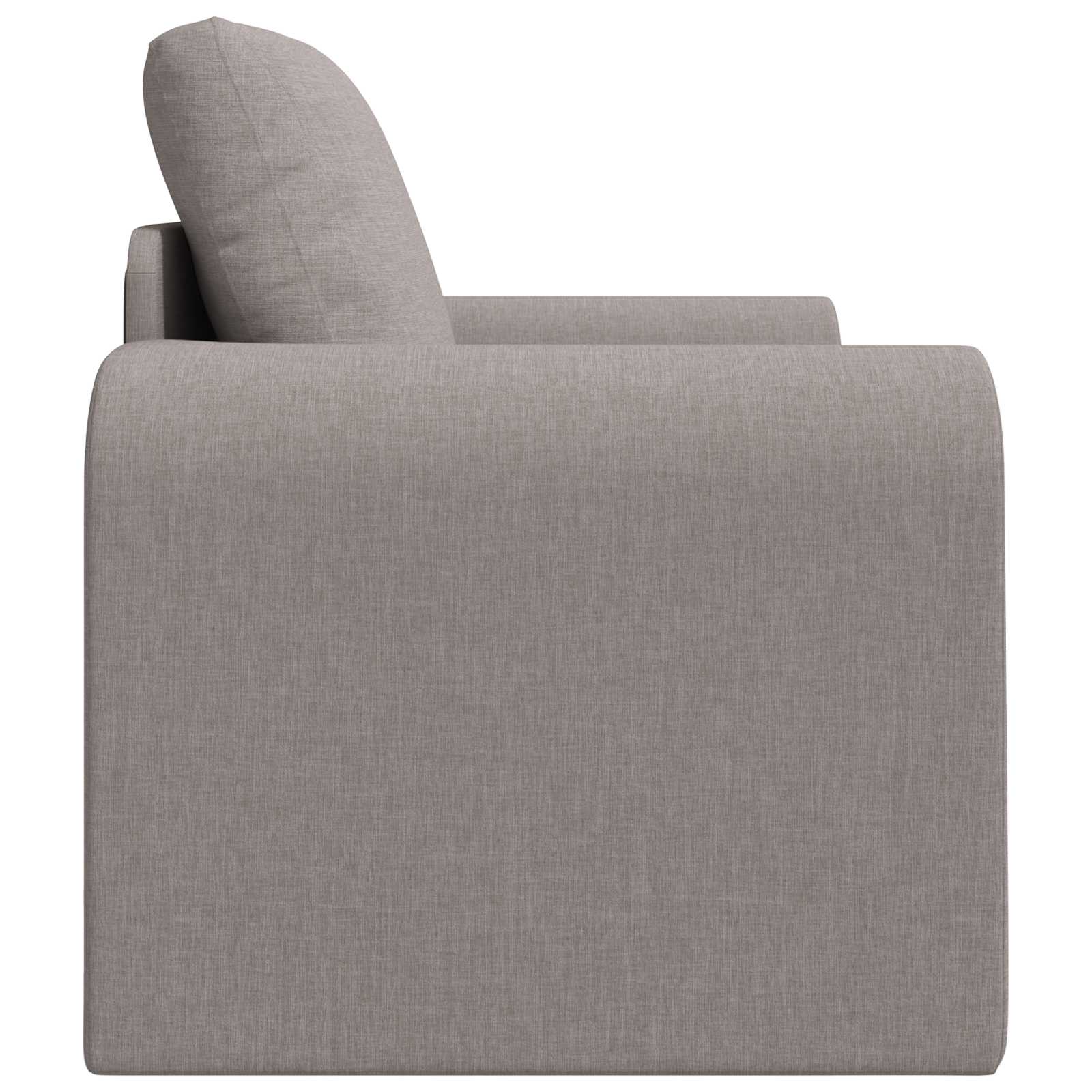Canapé-Lit Taupe 98 x 71 x 83 cm tissu - XIOS