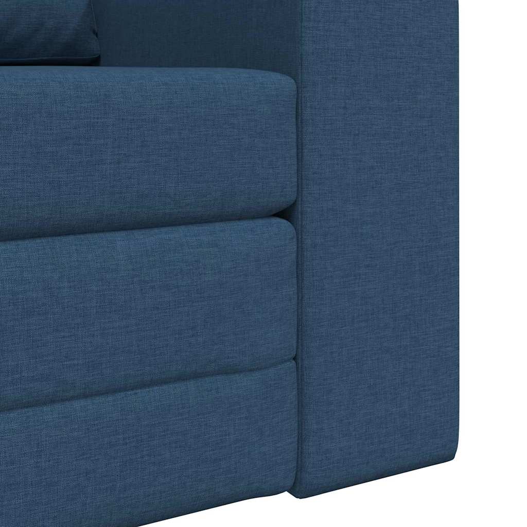 Canapé-Lit Bleu 98 x 71 x 83 cm tissu - XIOS