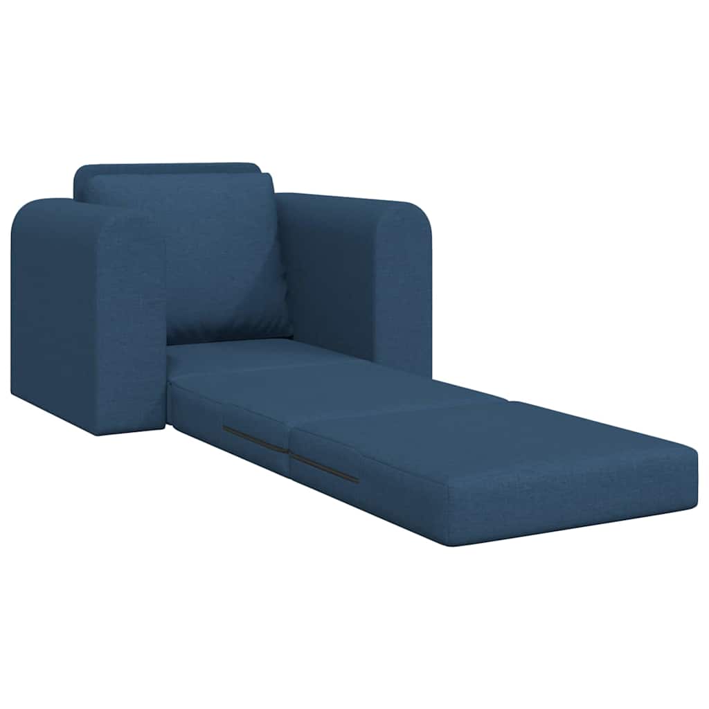 Canapé-Lit Bleu 98 x 71 x 83 cm tissu - XIOS