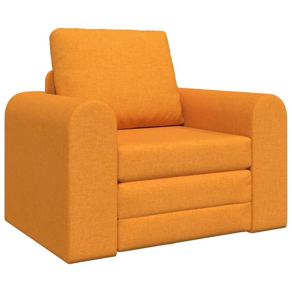 Canapé-Lit Jaune foncé 98 x 71 x 83 cm tissu - XIOS