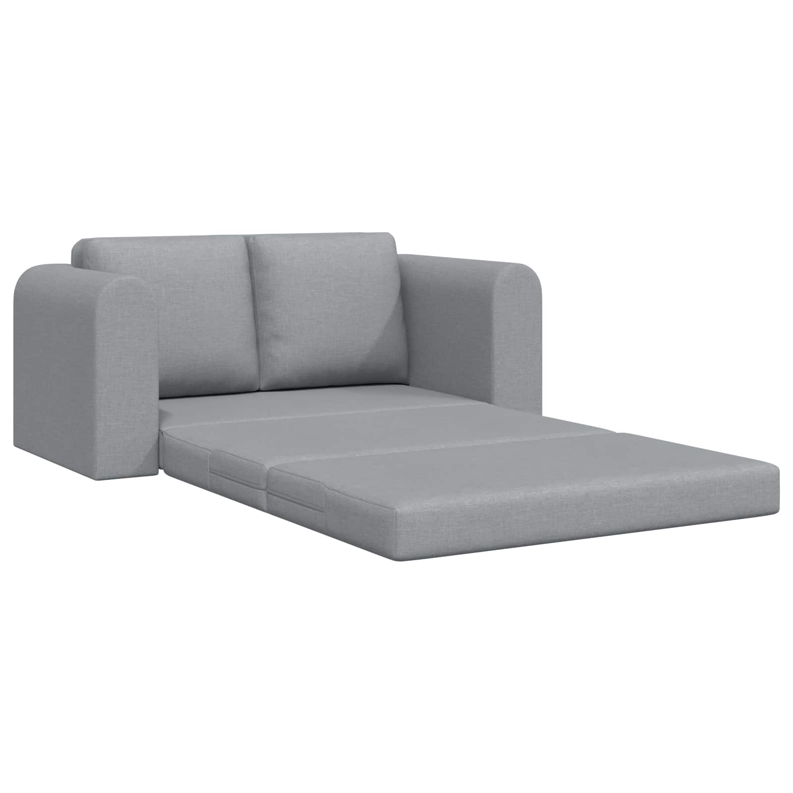 Canapé-Lit Gris clair 148 x 71 x 83 cm tissu