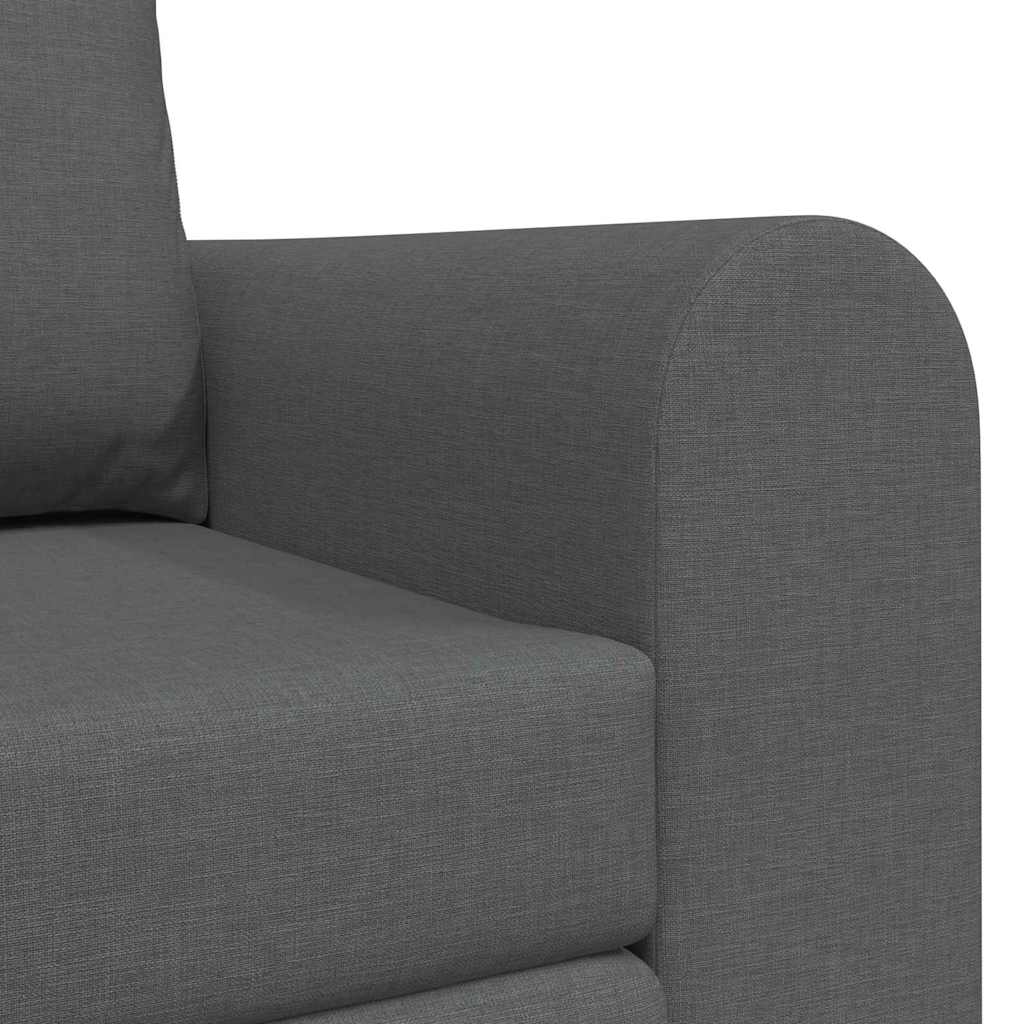 Canapé-Lit Gris foncé 148 x 71 x 83 cm tissu - XIOS