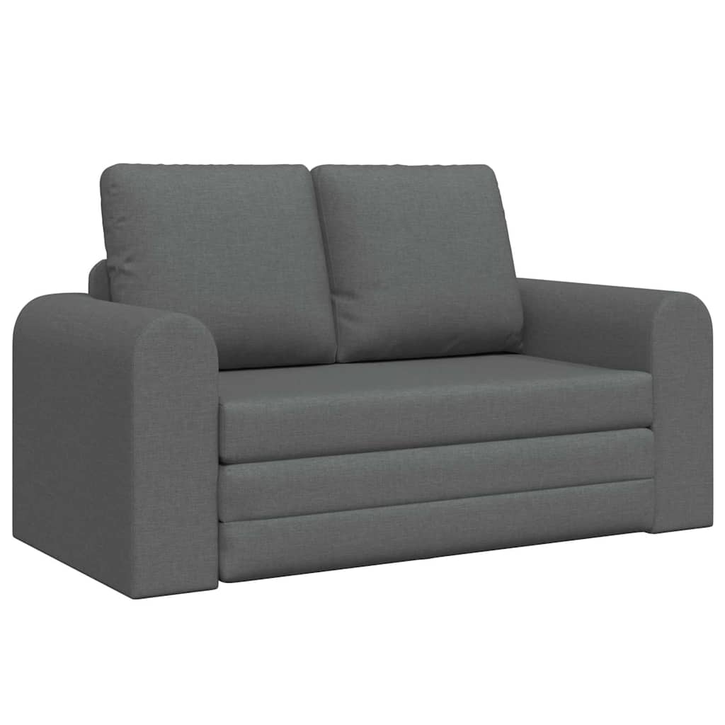 Canapé-Lit Gris foncé 148 x 71 x 83 cm tissu - XIOS