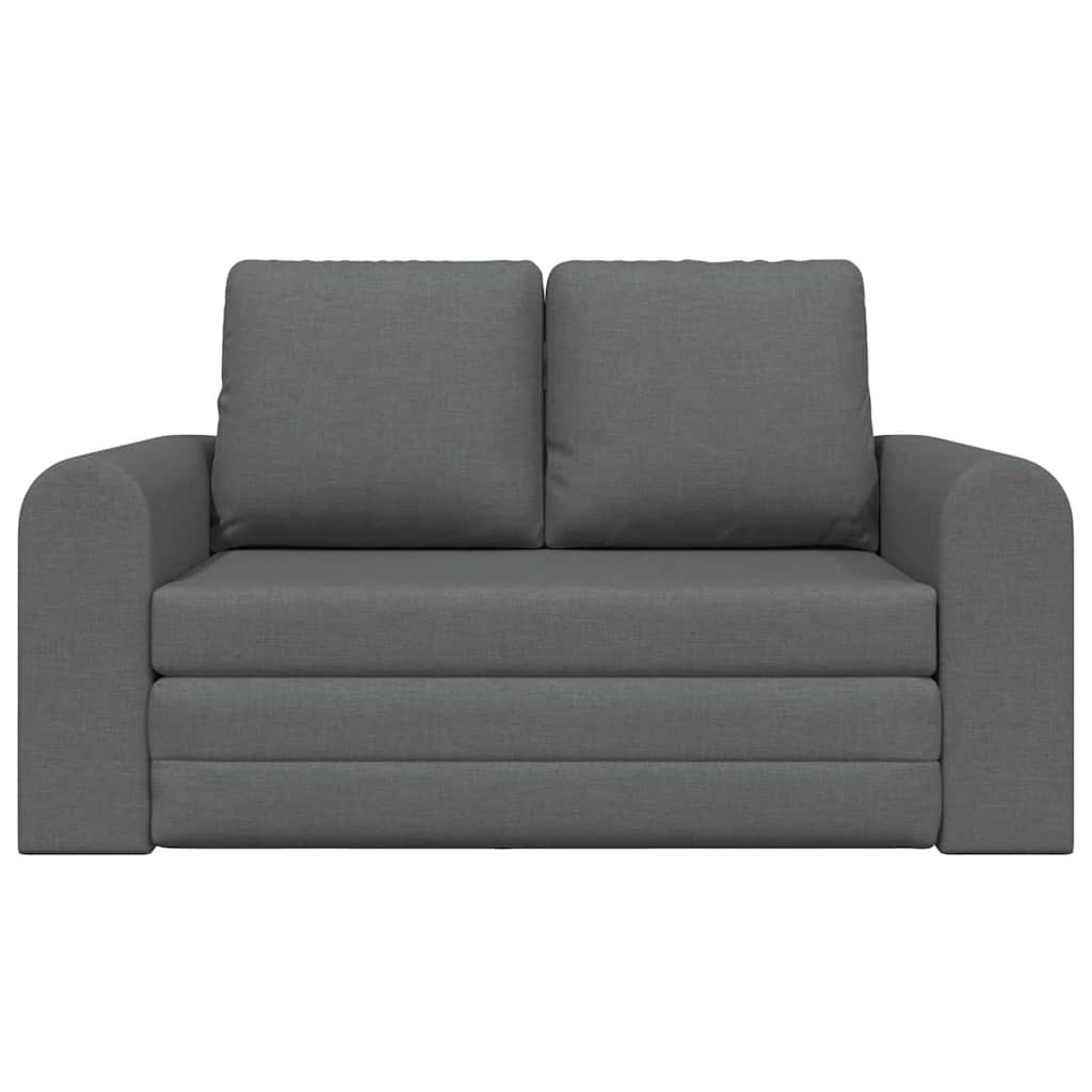 Canapé-Lit Gris foncé 148 x 71 x 83 cm tissu - XIOS