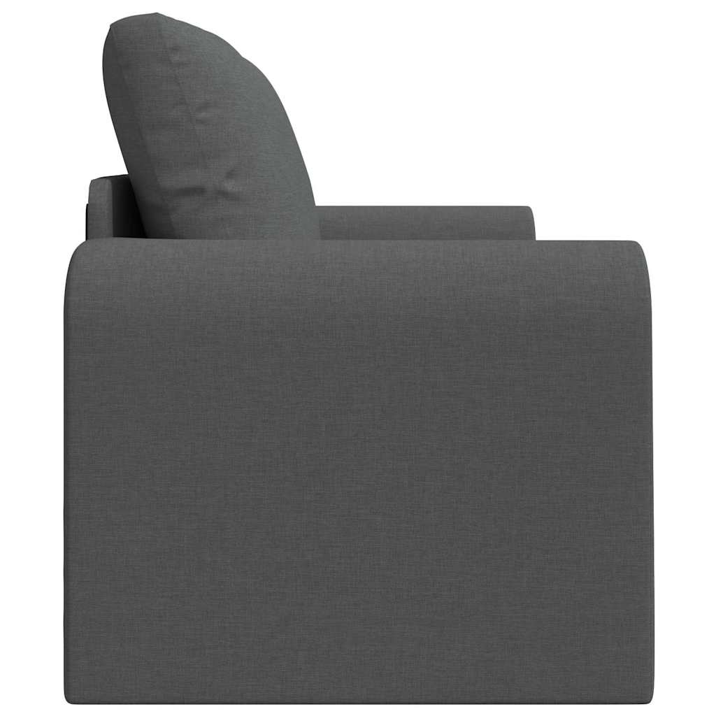 Canapé-Lit Gris foncé 148 x 71 x 83 cm tissu - XIOS