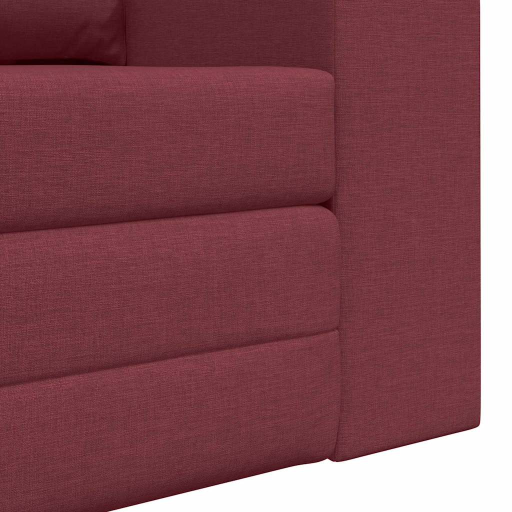 Canapé-Lit 60cm Bordeaux tissu - XIOS