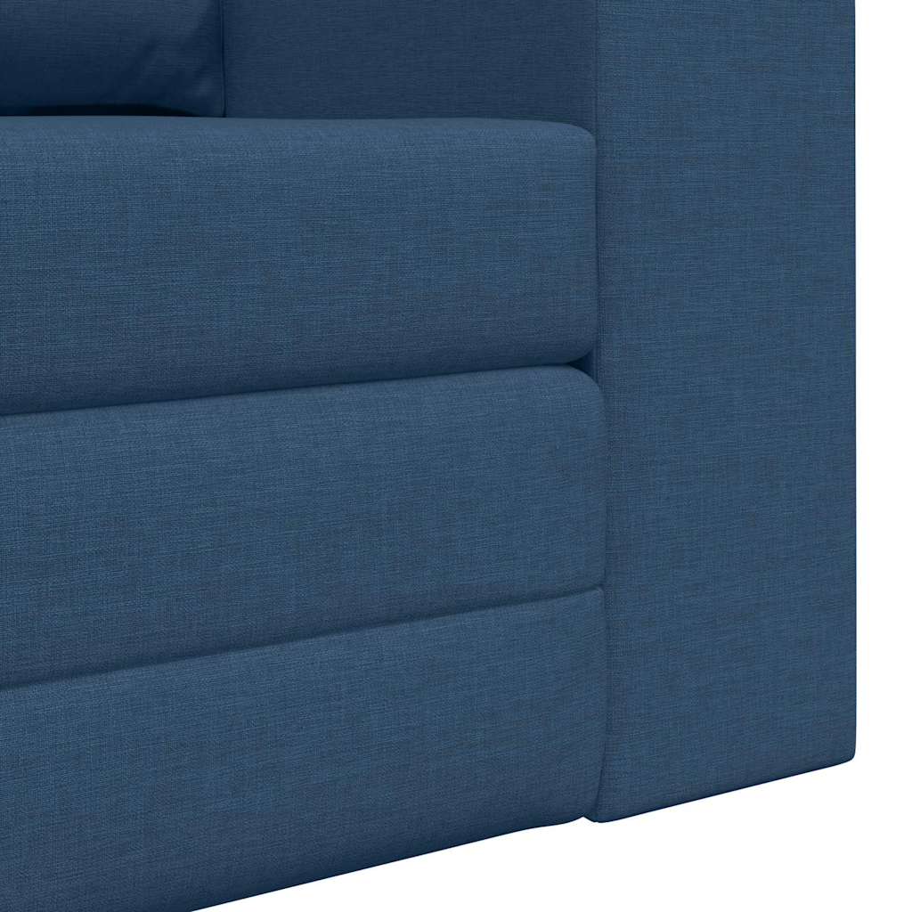 Canapé-Lit 60cm Bleu tissu - XIOS