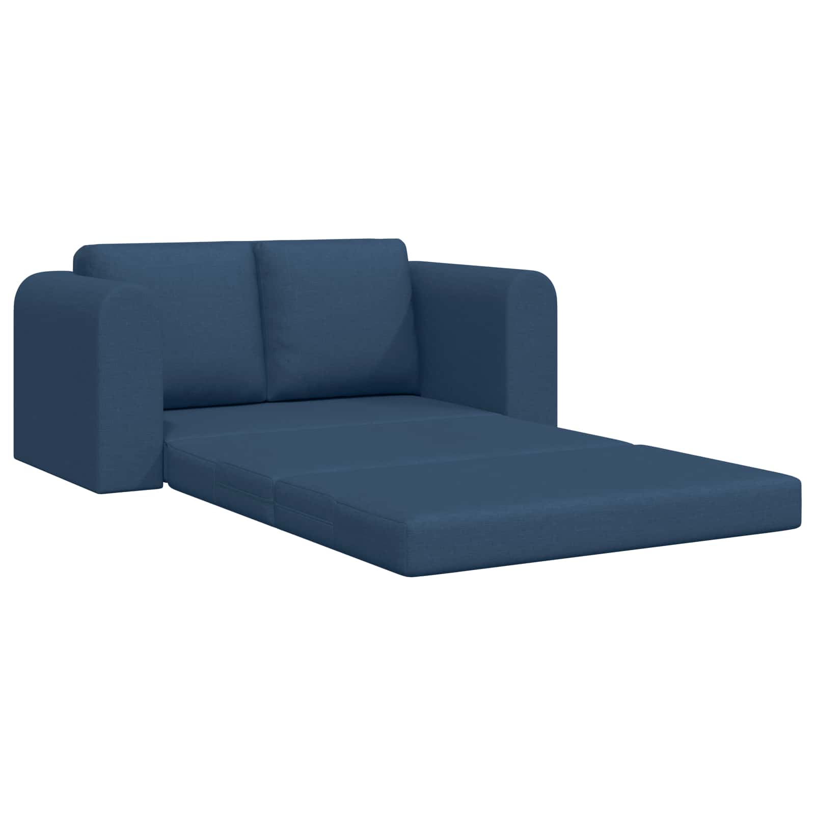 Canapé-Lit Bleu 148 x 71 x 83 cm tissu
