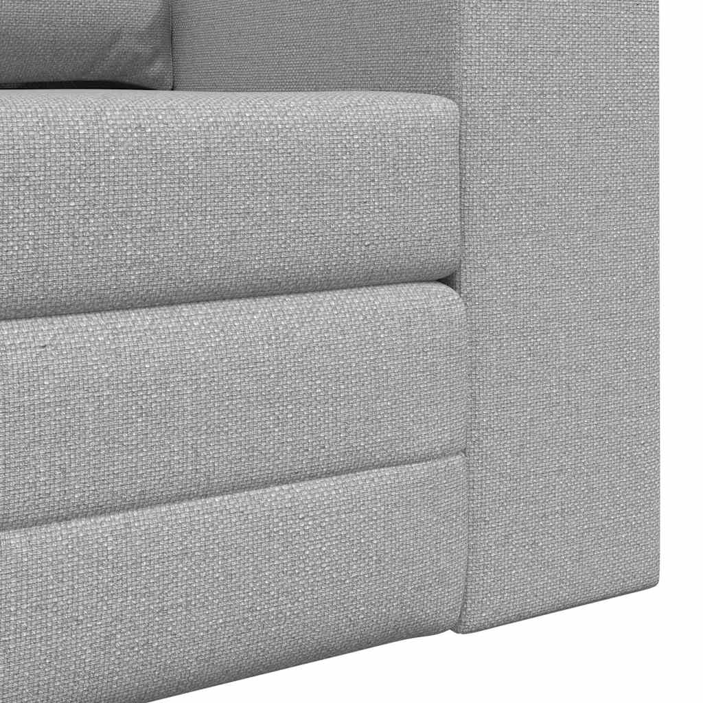 Canapé-Lit Gris nuage 148 x 71 x 83 cm tissu - XIOS