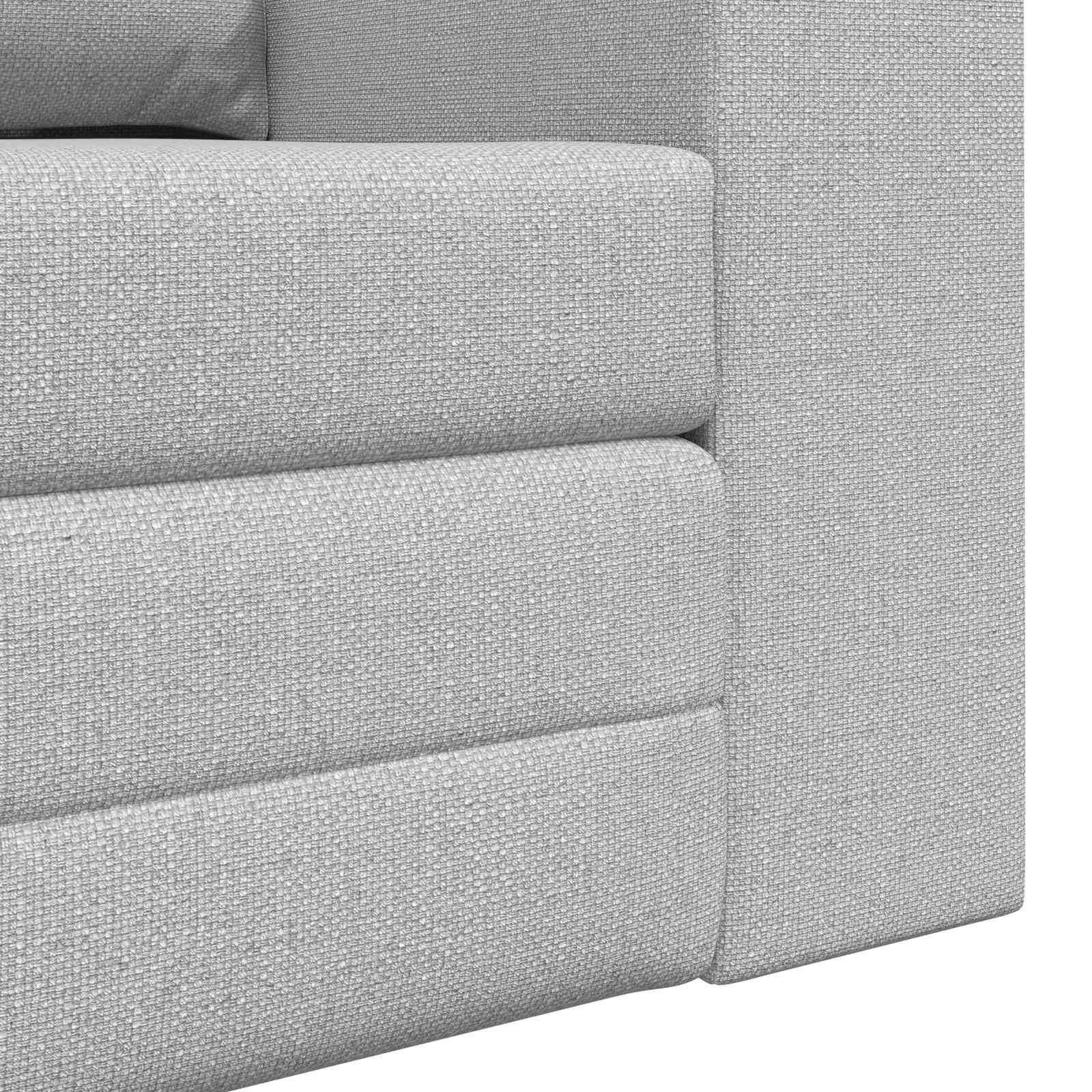 Canapé-Lit 60cm Gris nuage tissu - XIOS