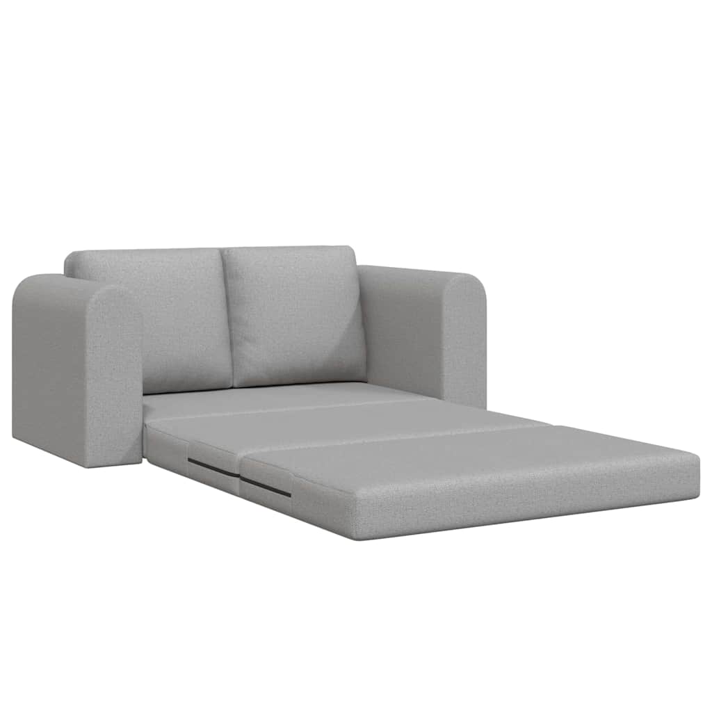 Canapé-Lit Gris nuage 148 x 71 x 83 cm tissu - XIOS