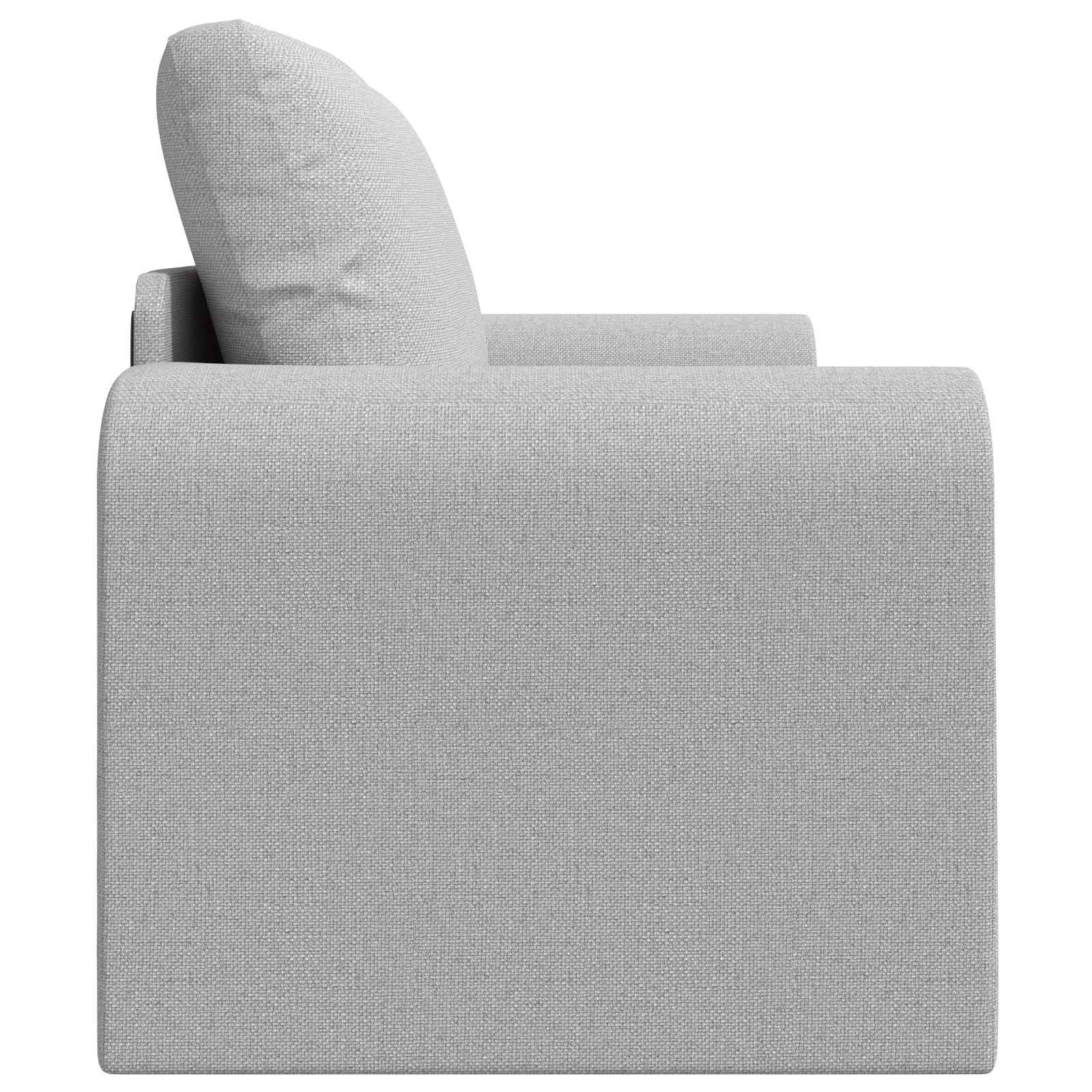 Canapé-Lit 60cm Gris nuage tissu - XIOS