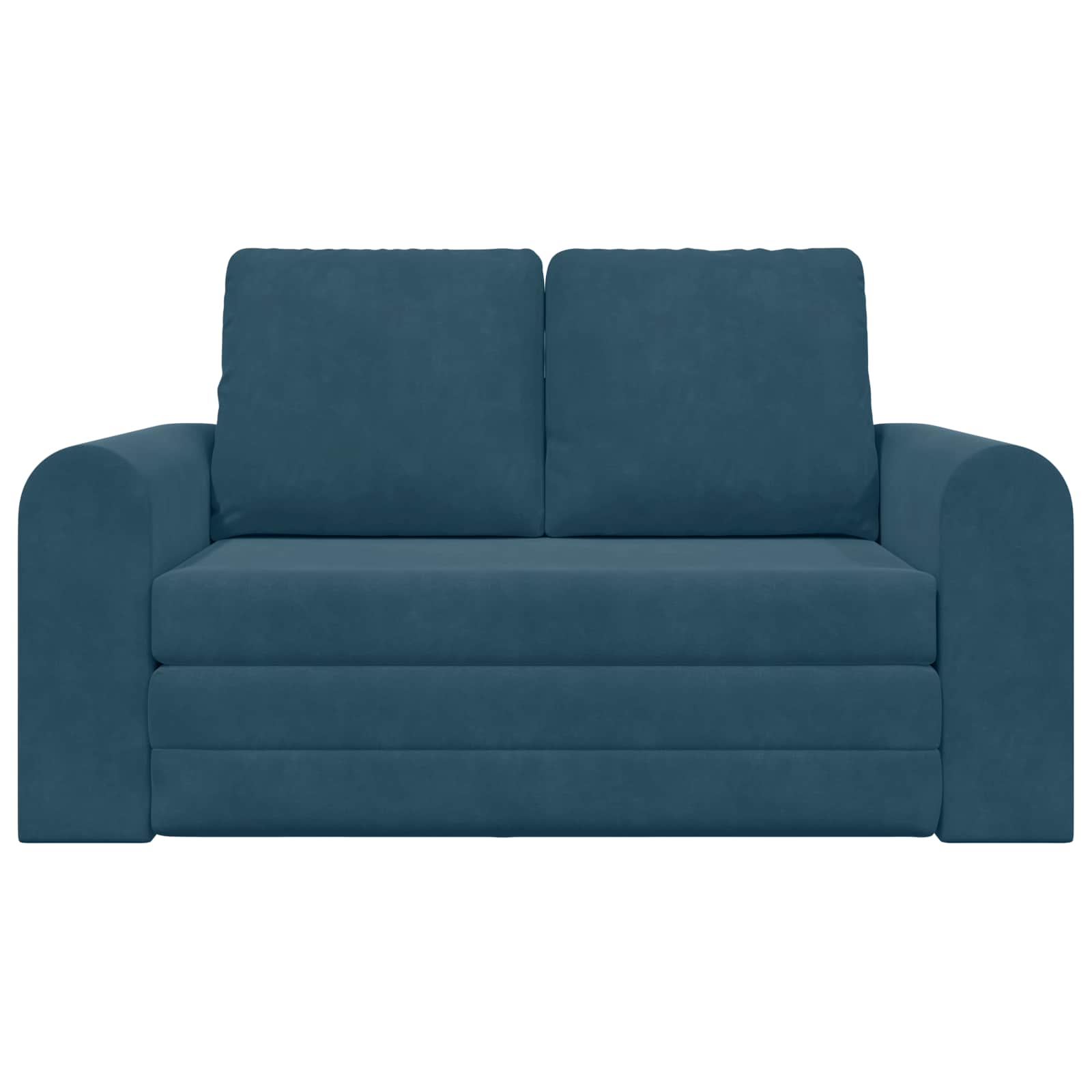 Canapé-Lit Bleu 148 x 71 x 83 cm Velours