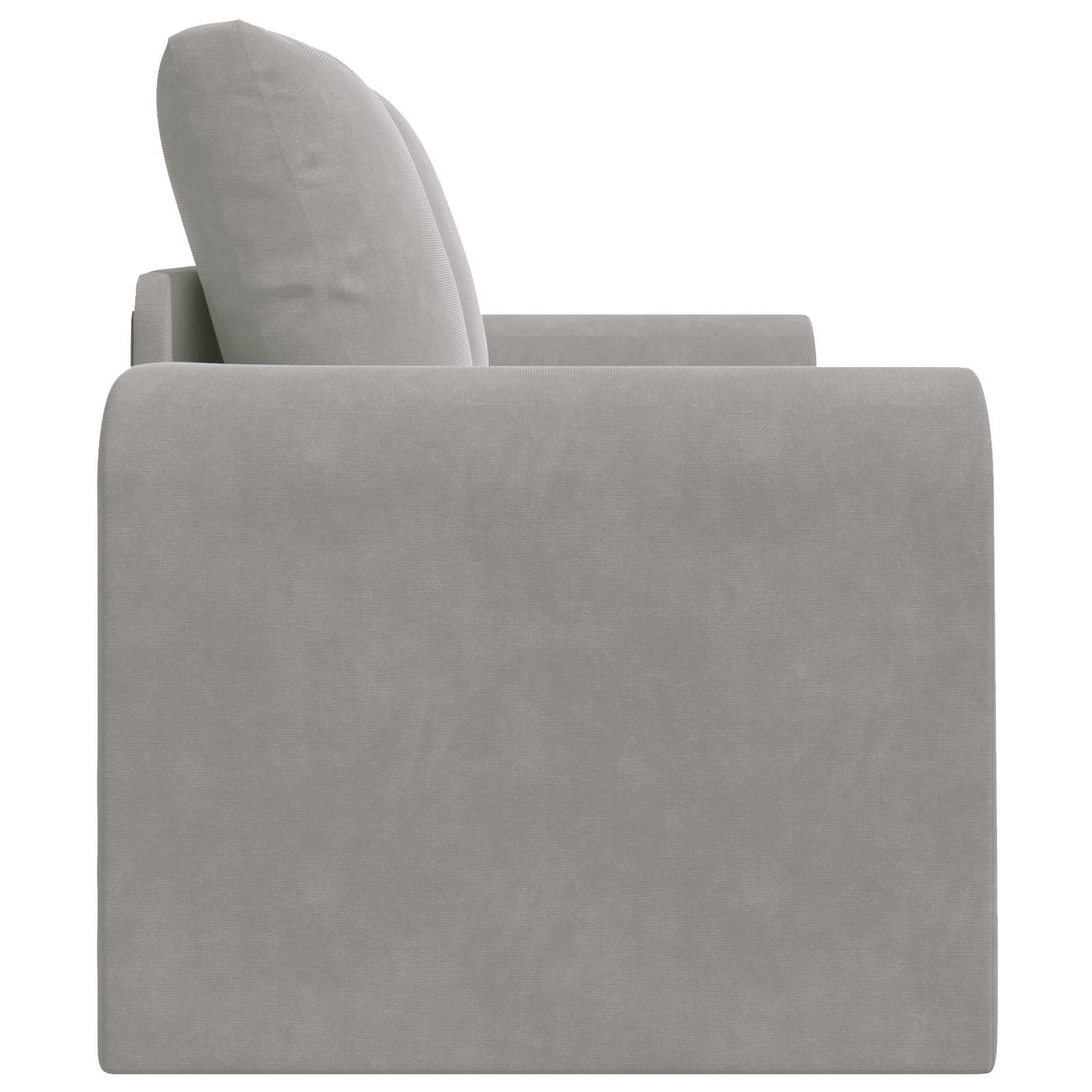 Canapé-Lit Gris clair 148 x 71 x 83 cm Velours