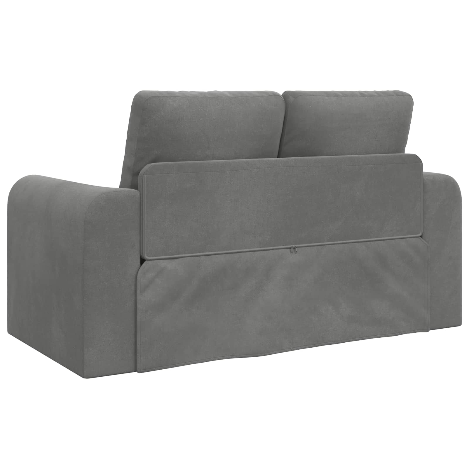 Canapé-Lit Gris foncé 148 x 71 x 83 cm Velours