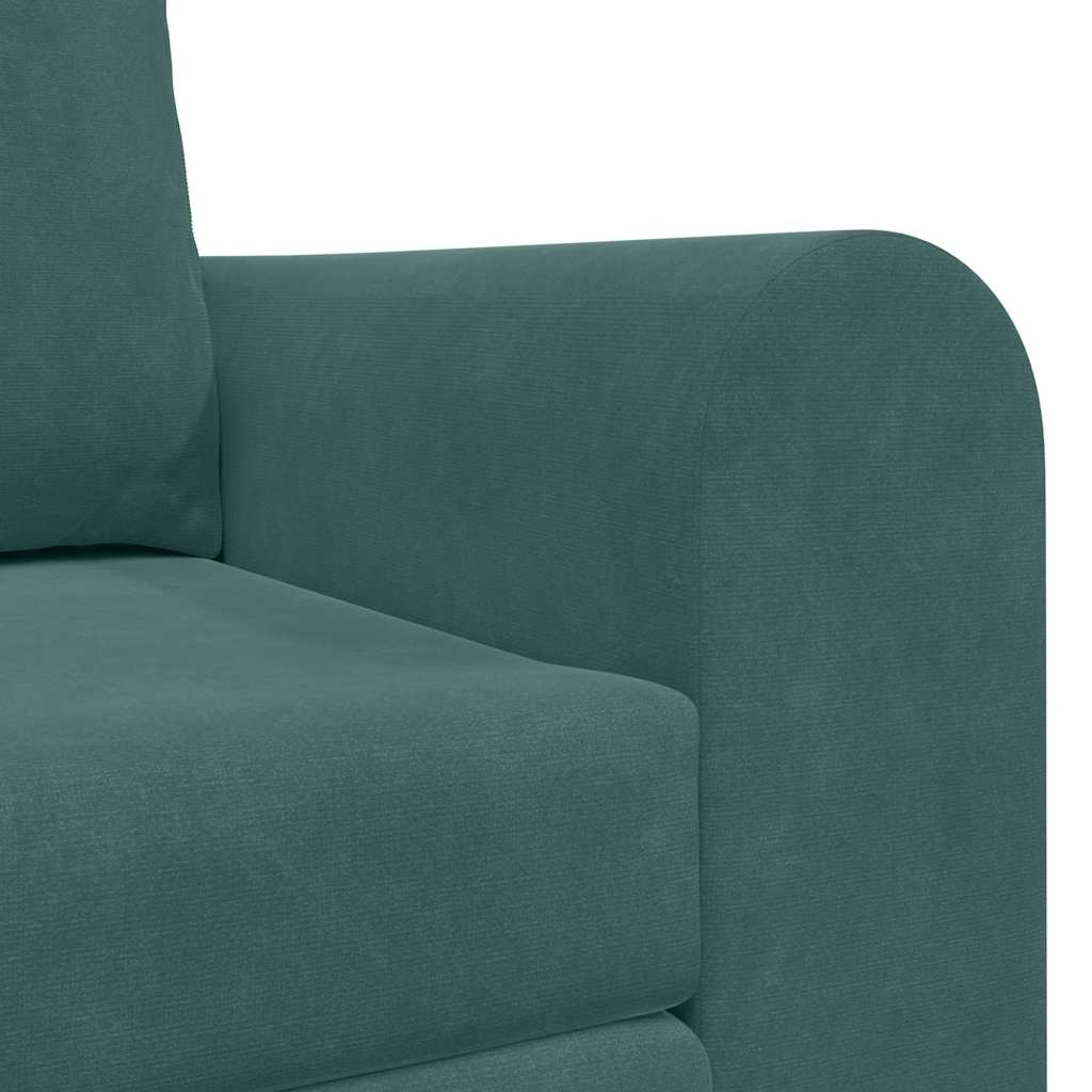 Canapé-Lit 60cm Vert foncé Velours - XIOS