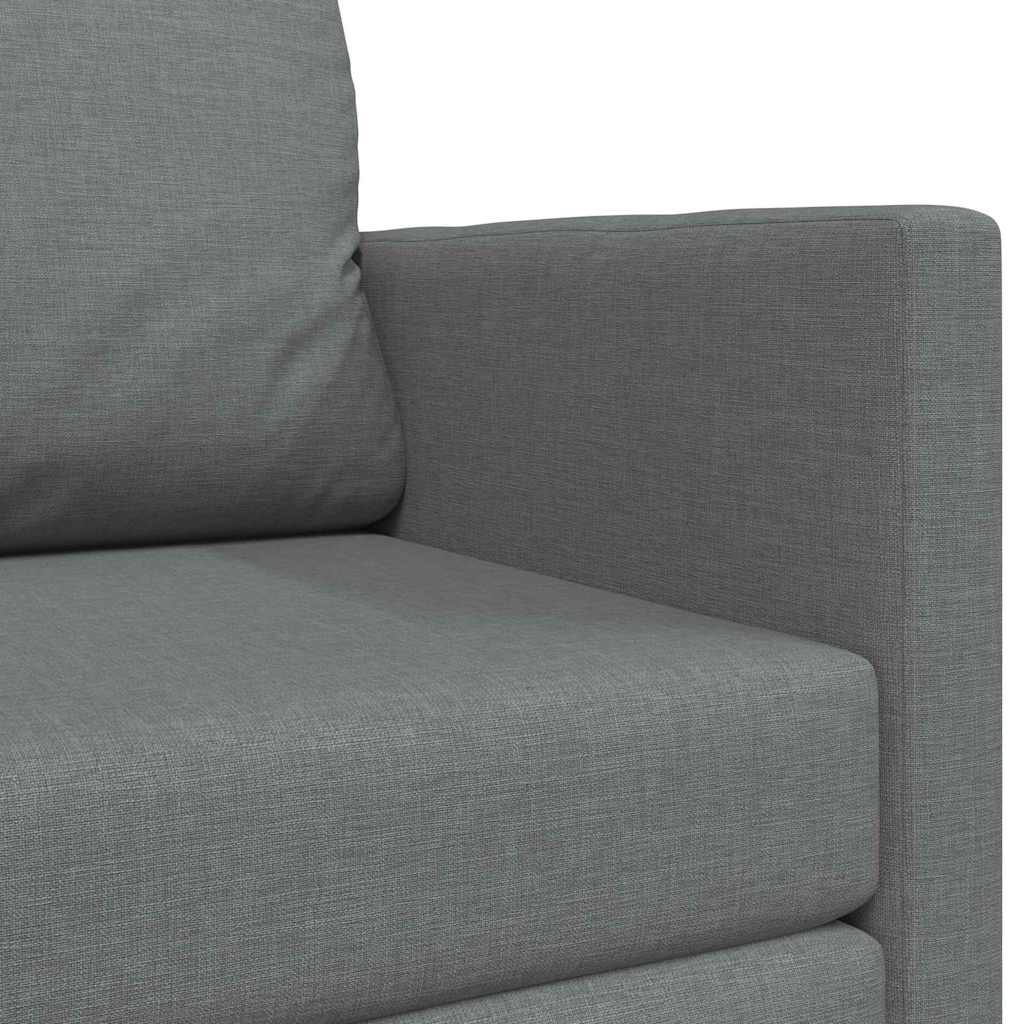 Canapé-Lit Gris foncé 124 x 71 x 78 cm tissu - XIOS