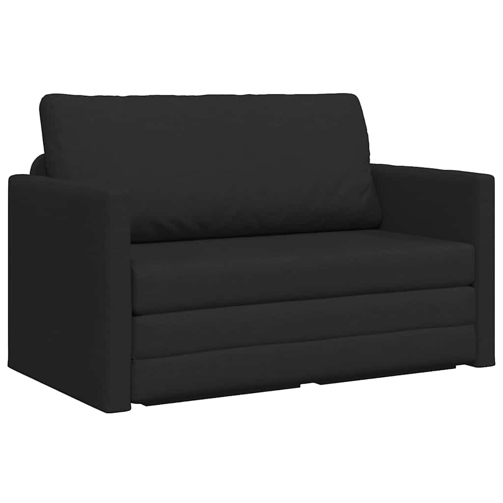 Canapé-Lit 110cm Noir tissu - XIOS