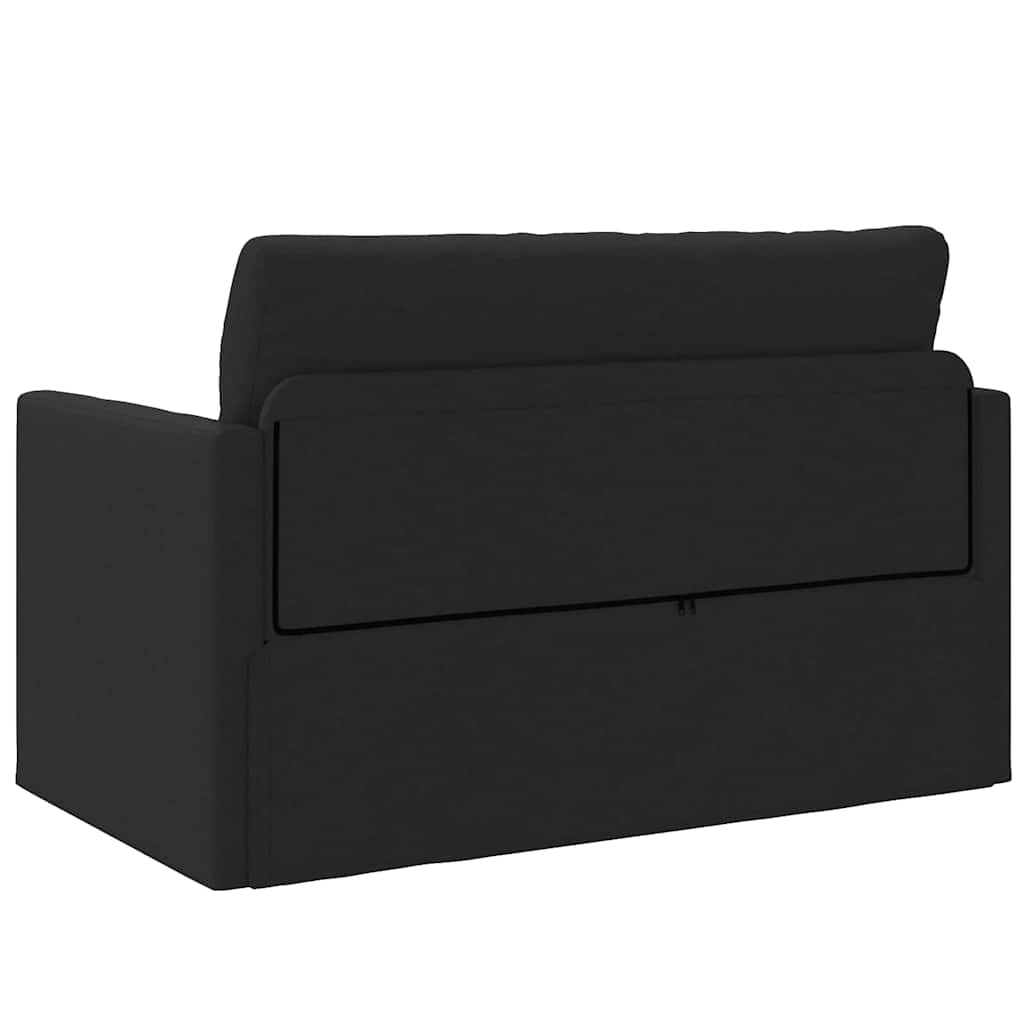 Canapé-Lit 110cm Noir tissu - XIOS