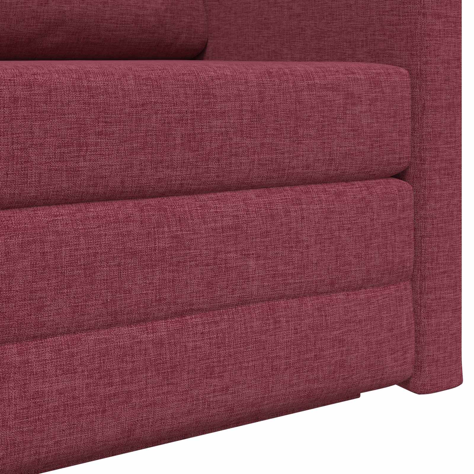 Canapé-Lit Bordeaux 124 x 71 x 78 cm tissu